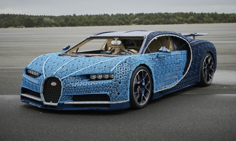 Bugatti Chiron σε κανονικό μέγεθος από LEGO