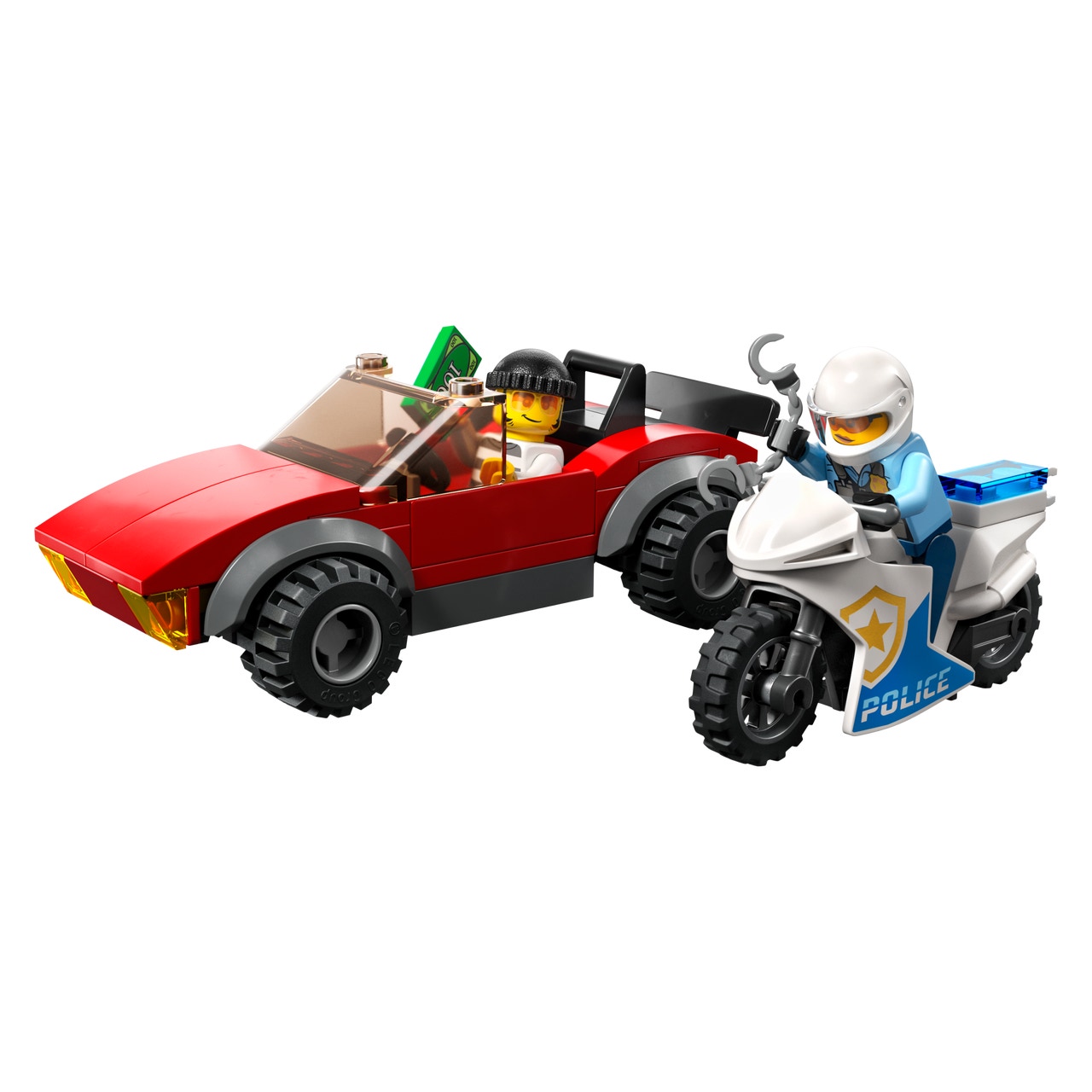 Police Bike Car Chase