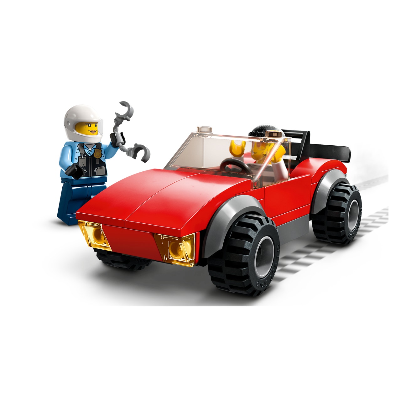 Police Bike Car Chase