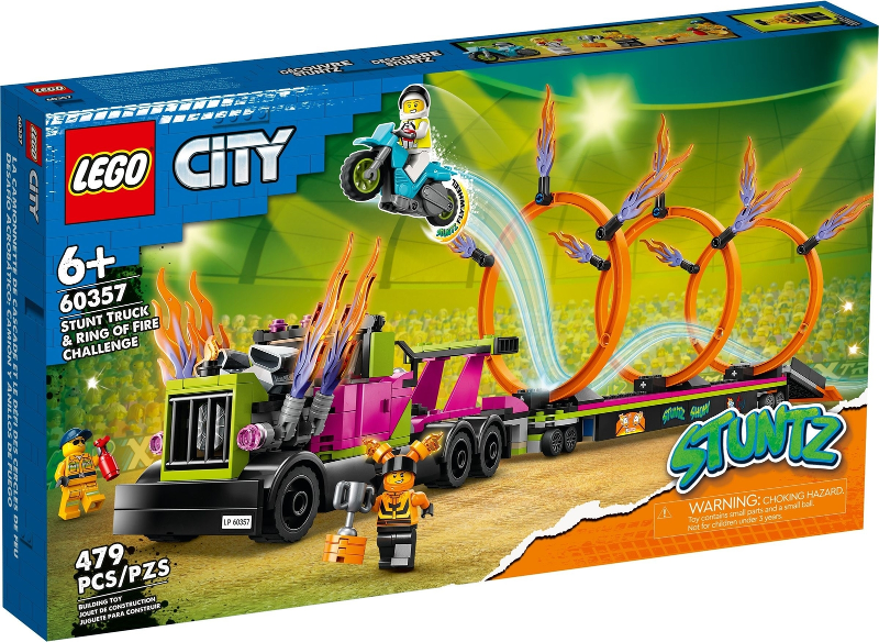 Stunt Truck & Ring of Fire Challenge