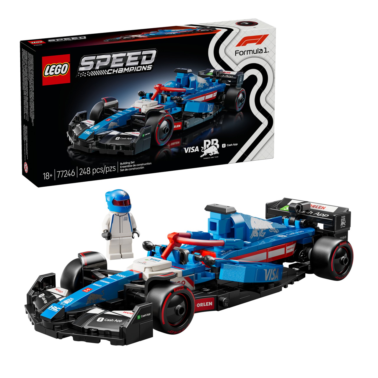 Visa Cash App RB VCARB 01 F1® Race Car